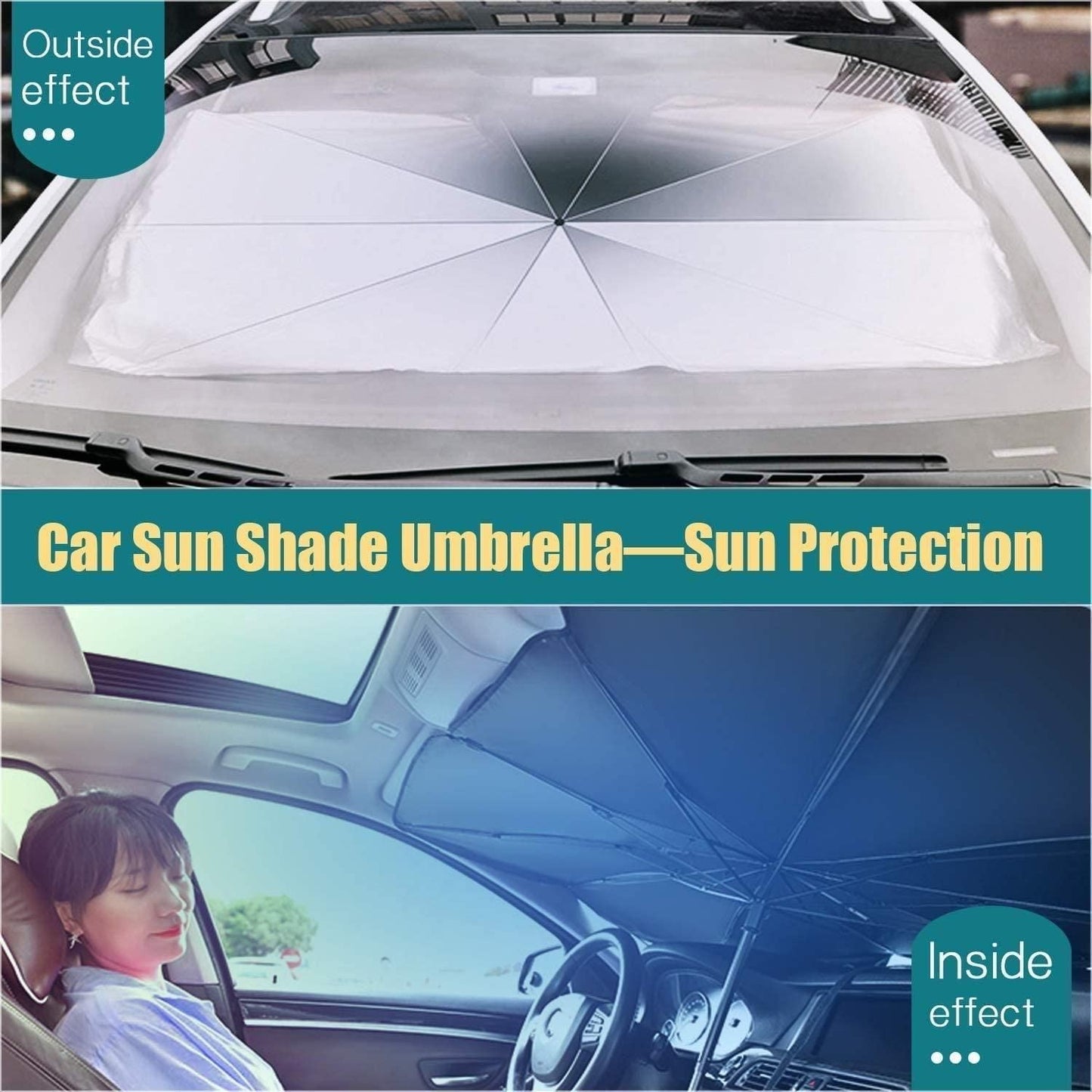 Universal Car Sunshade Umbrella