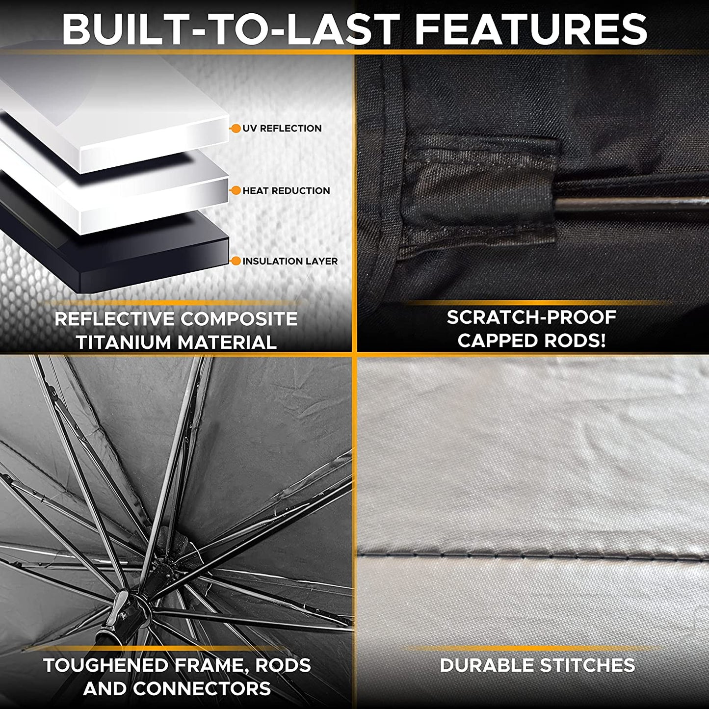 Universal Car Sunshade Umbrella