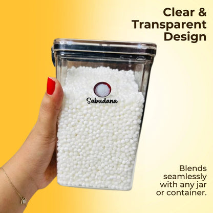 3D Waterproof Kitchen Spice Jar Label Stickers (Pack of 1 - 60 Stickers)